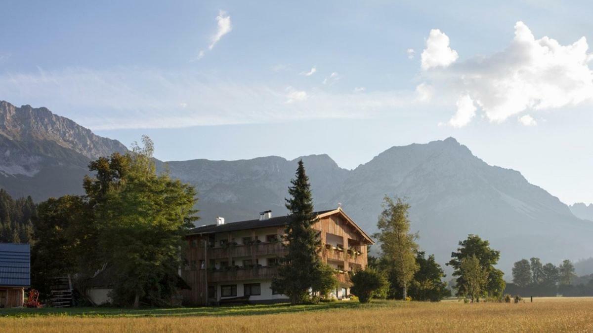 Bauernhof Lindenhof Panzió Scheffau am Wilden Kaiser Kültér fotó